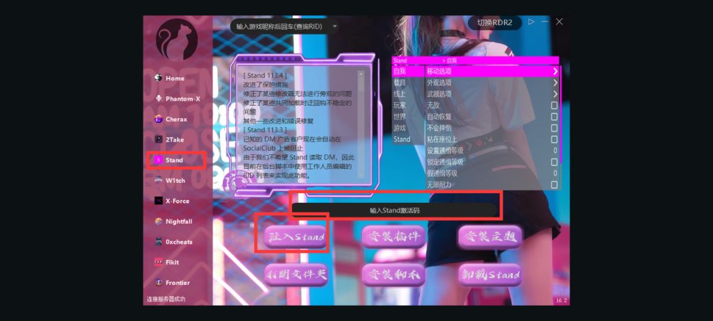 Stand注入步骤图解