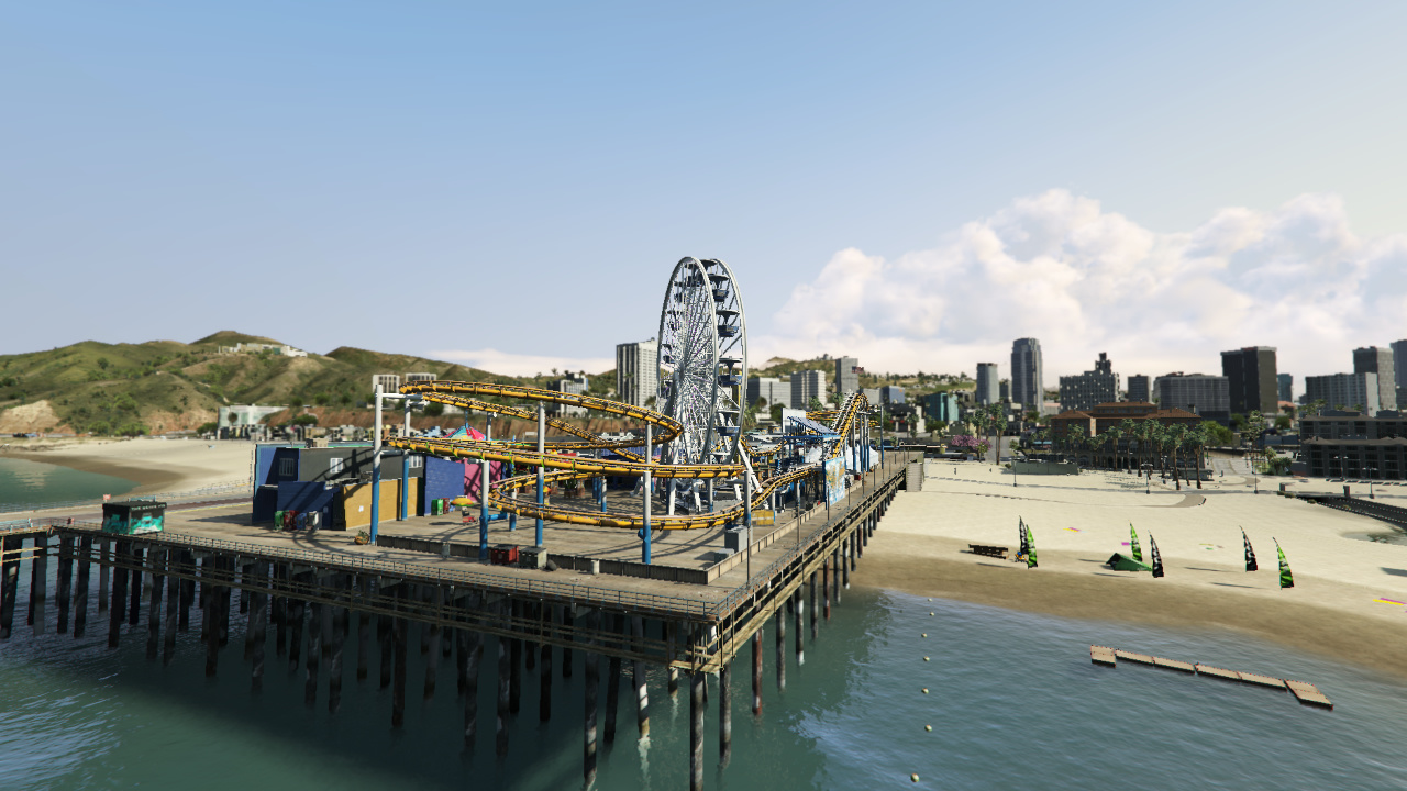 GTA5动态模糊的实用性及其操作指南插图 开启动态模糊的GTA5游戏画面