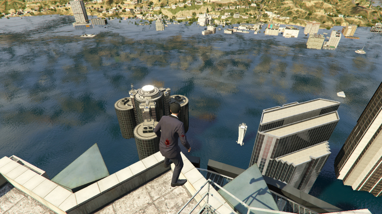 GTA5视角切换的优势与场景应用区别解析插图 GTA5中的第三人称视角