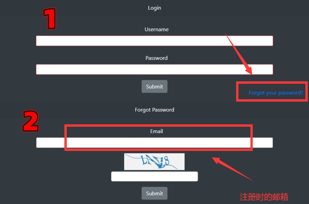 2TAKE1找回账号密码步骤图解