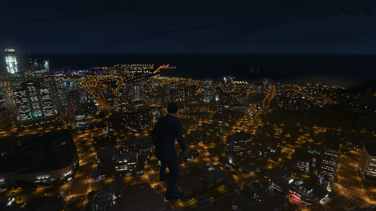 如何在GTA5中独自玩线上模式?插图 GTA5线上模式中的游戏画面