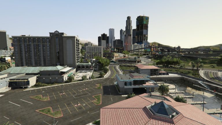 GTA5增强版使用辅助工具修改后的画质